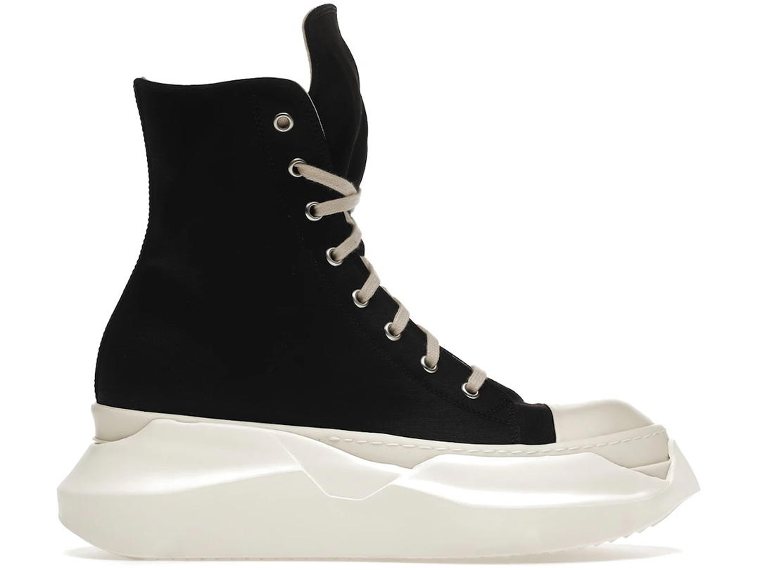 Rick Owens Rick Owens Abstract High Top Black Milk