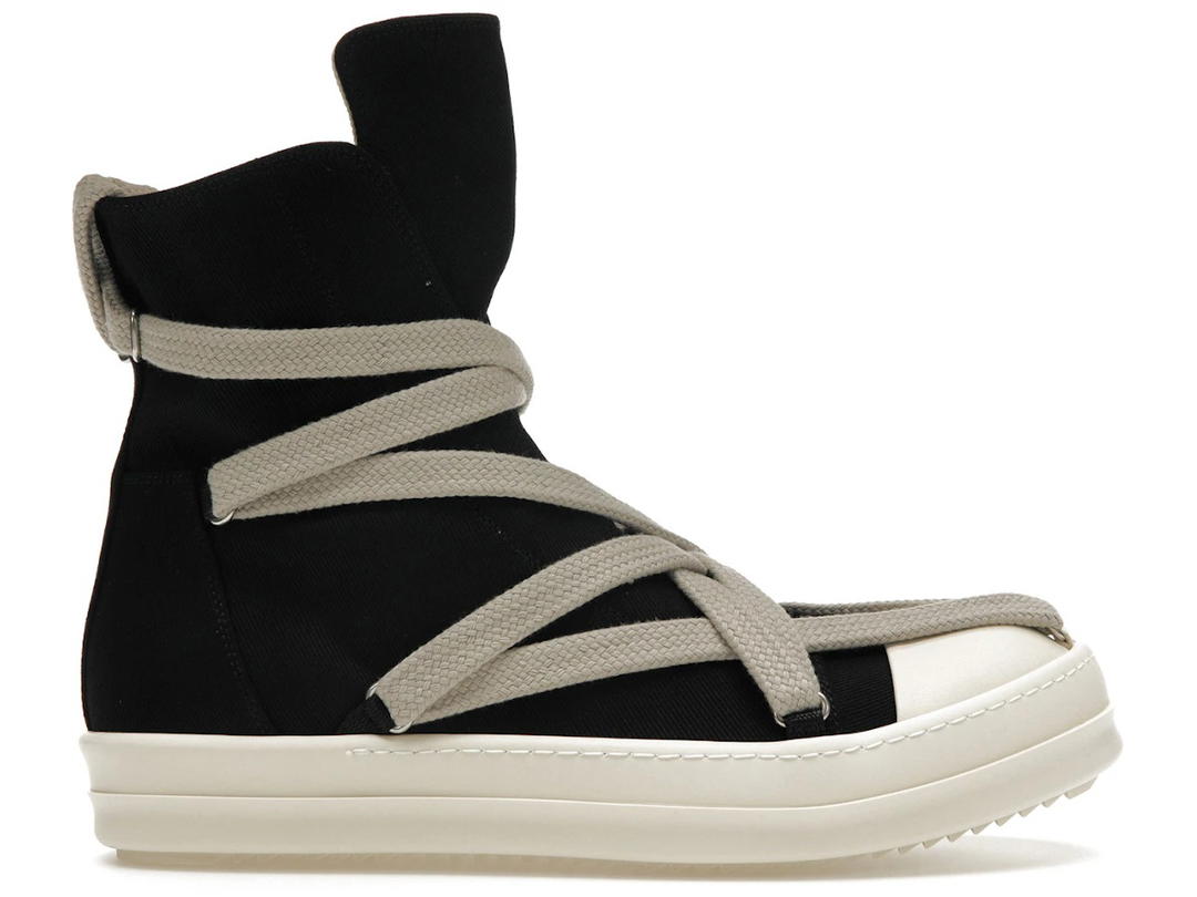 Rick Owens Rick Owens DRKSHDW Hexa High Black Pearl Milk Fat Lace