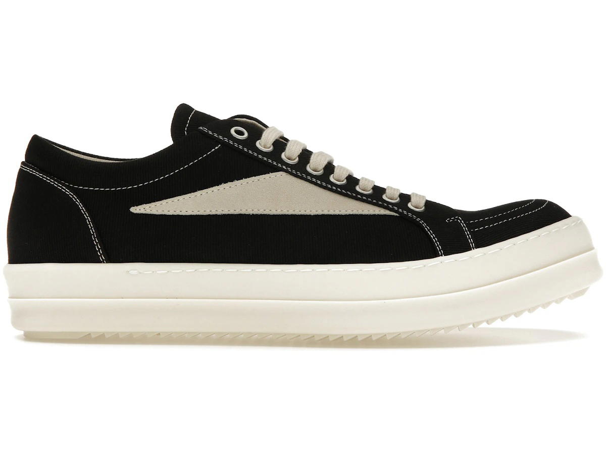 Rick Owens Rick Owens DRKSHDW Porterville Vintage Low Black Milk