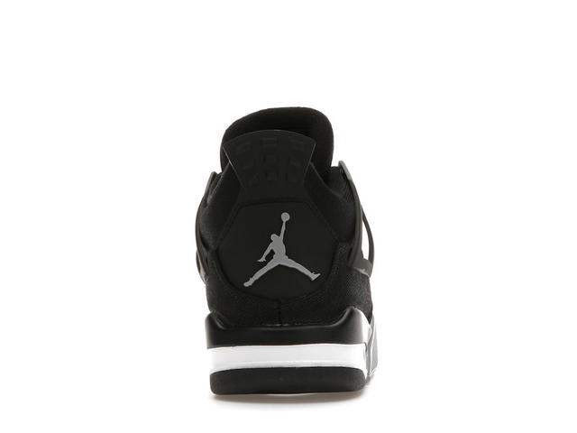 Jordan Jordan 4 Retro Black Canvas (GS) - view 4