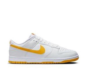 Buy Nike Dunk Low White University Gold at Sasom – Authentic and Ready to Ship
