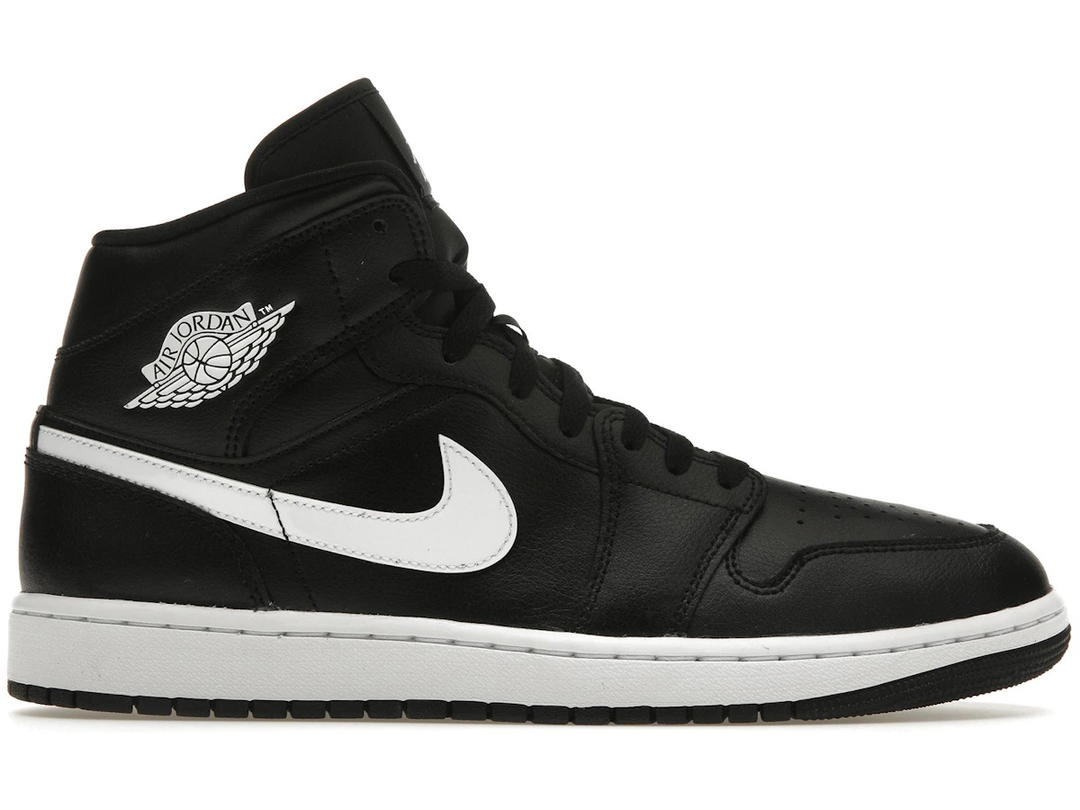 Jordan Jordan 1 Mid Black White (Women's)