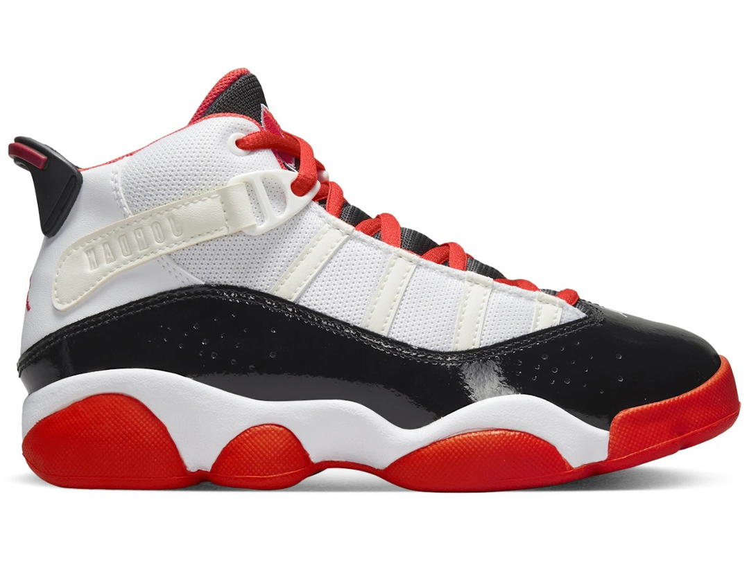 Jordan Jordan 6 Rings White Black Sail Team Orange (PS)