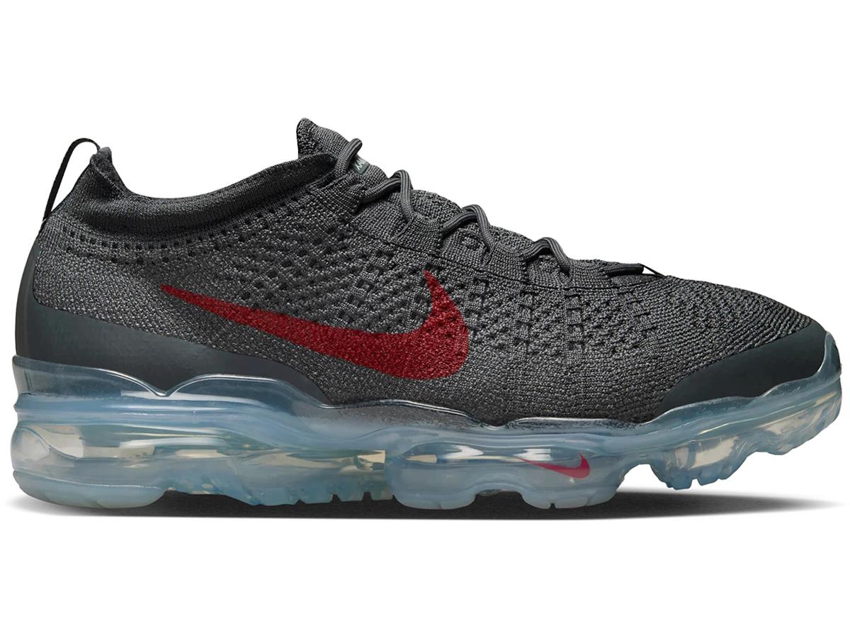 Nike Nike Air VaporMax 2023 Flyknit Dark Grey Gym Red