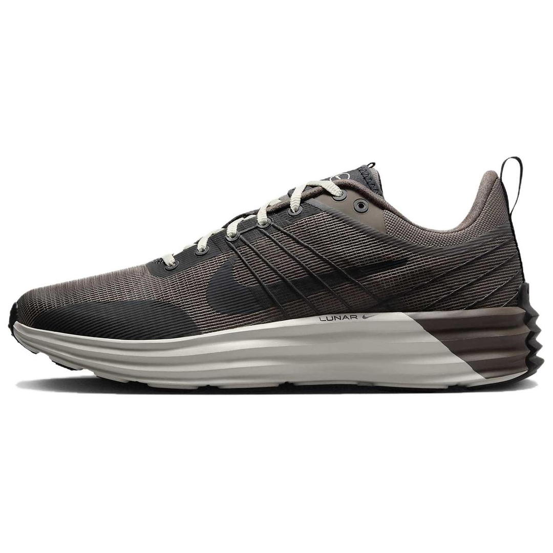 Nike Nike Lunar Roam Anti Slip Wear Resistant Low Top Casual Running Shoes Men's Brown