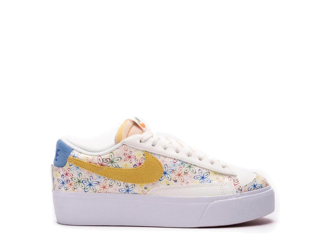 Nike Nike Blazer Low Platform Floral Sail Sulfur (Women's)