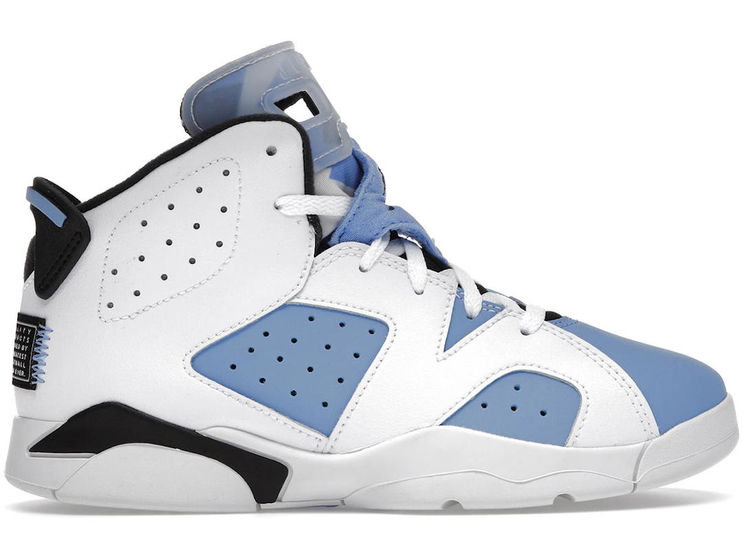 Jordan Jordan 6 Retro UNC White (PS)