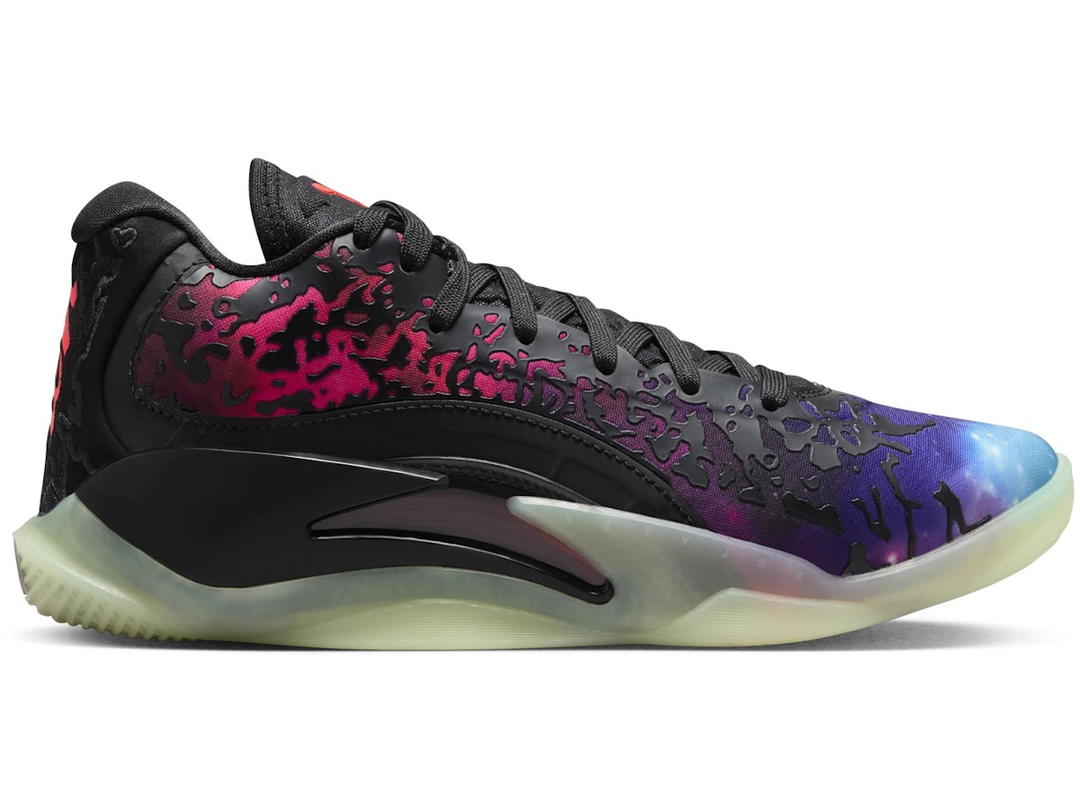 Jordan Jordan Zion 3 Black Vivid Purple Barely Volt Solar Red (GS)