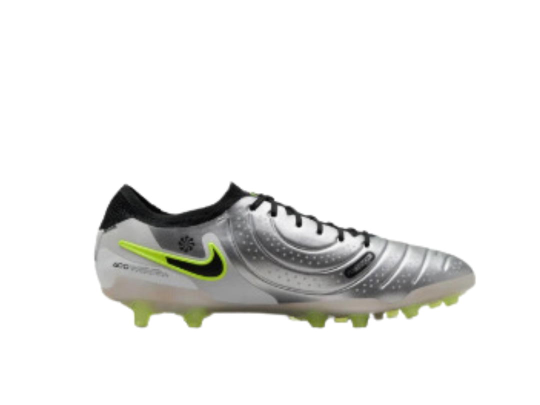 Nike Nike Tiempo Legend 10 Elite Ag Pro Metallic Silver Volt Black