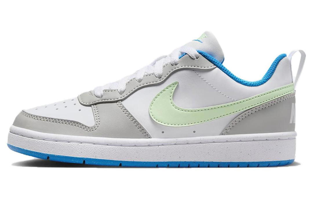 Nike Nike Court Borough Low Recraft GS 'Light Iron Ore Vapor Green'
