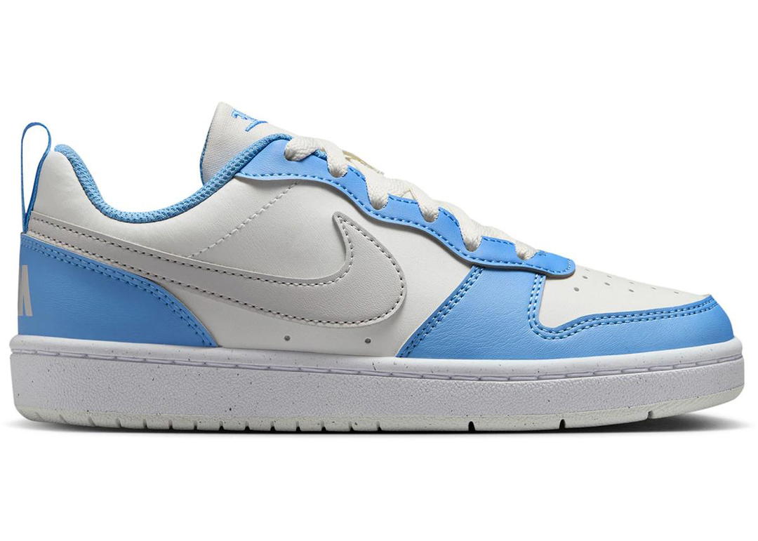 Nike Nike Court Borough Low Recraft Summit White Cobalt Pulse White Vast Grey (GS)