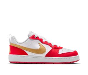 Buy Nike Court Borough Low Recraft White University Red Gold (GS) at Sasom – Authentic and Ready to Ship