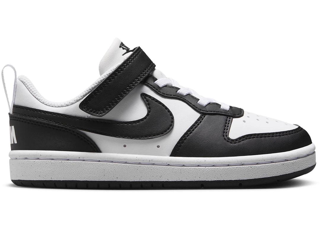 Nike Nike Court Borough Low Recraft Black White (PS)