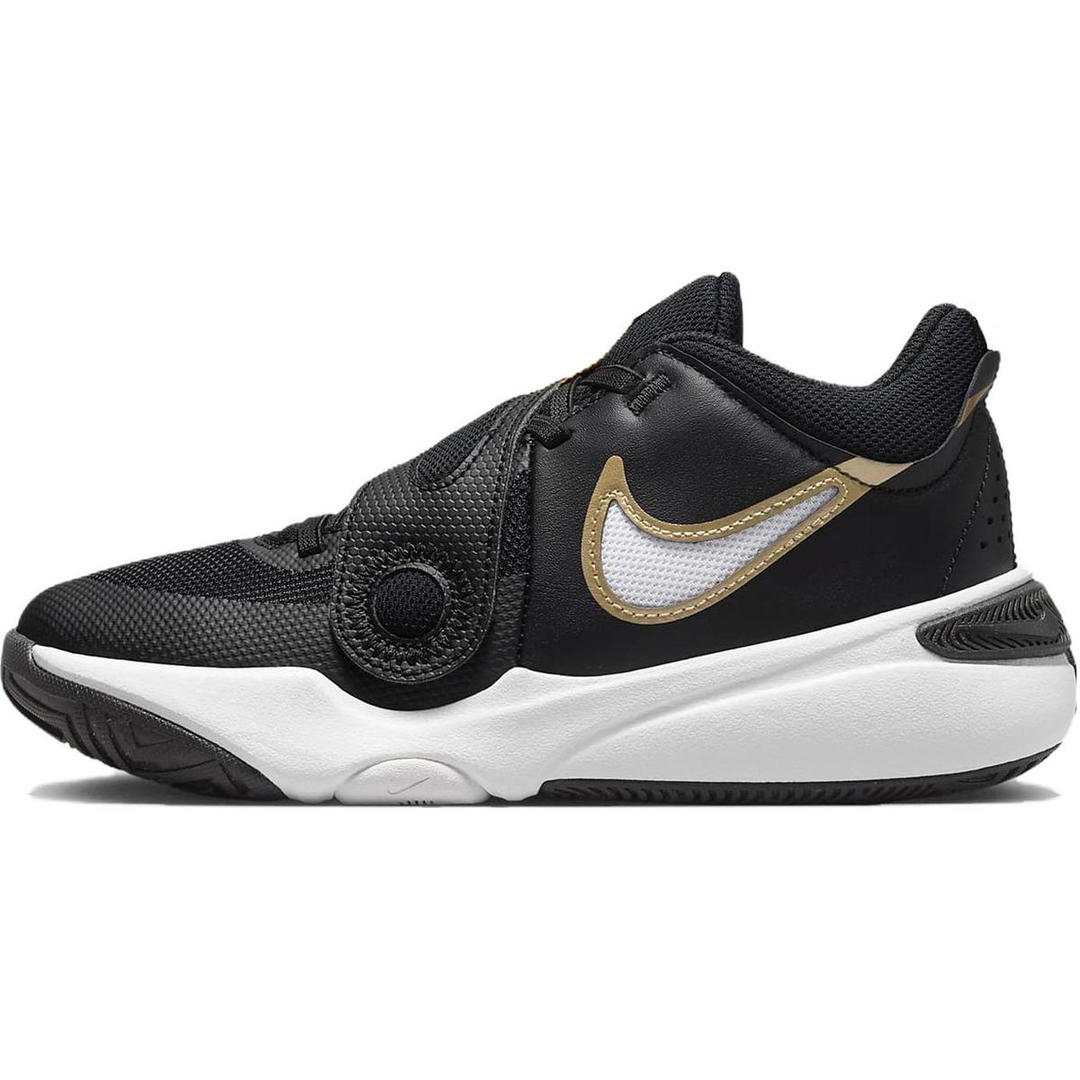 Nike Nike Team Hustle D11 GS 'Black Metallic Gold'