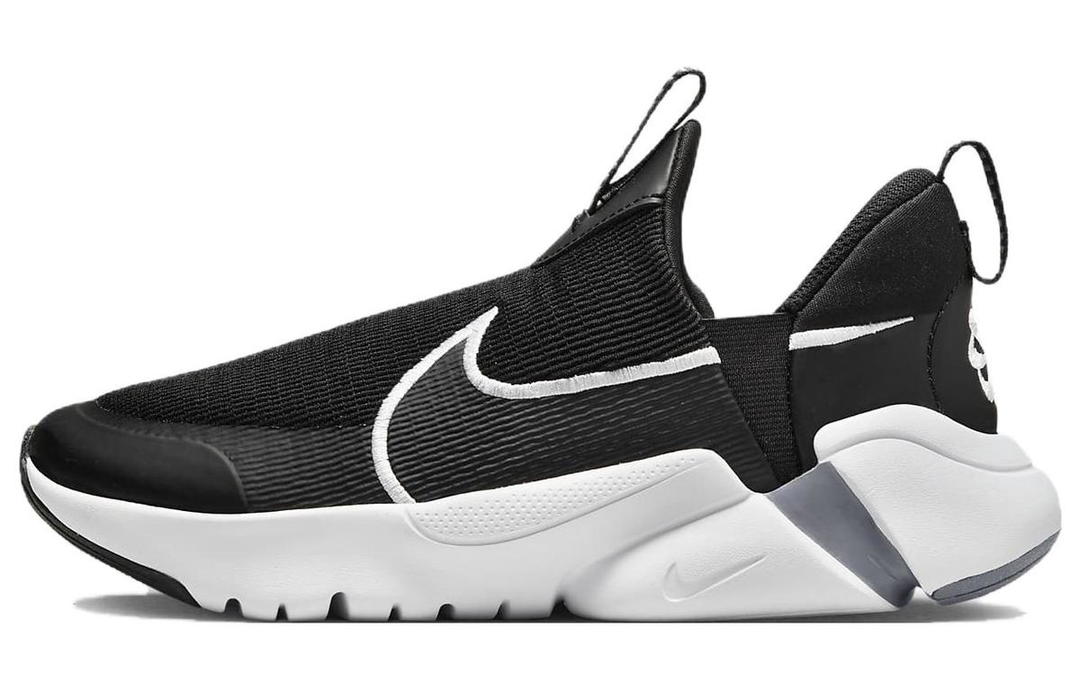 Nike Nike Flex Plus 2 Durable Breathable Low Top Kids' Running Shoes Black Teenagers