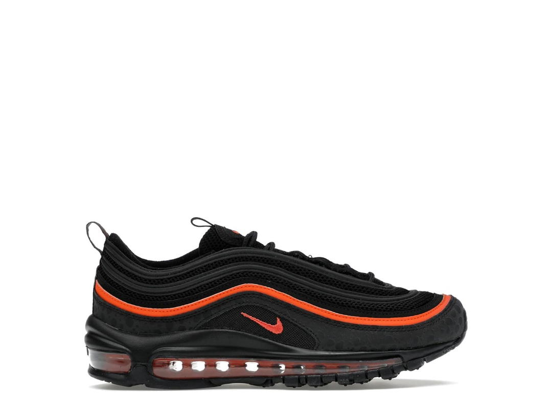 Nike Nike Air Max 97 Black Safety Orange (GS)