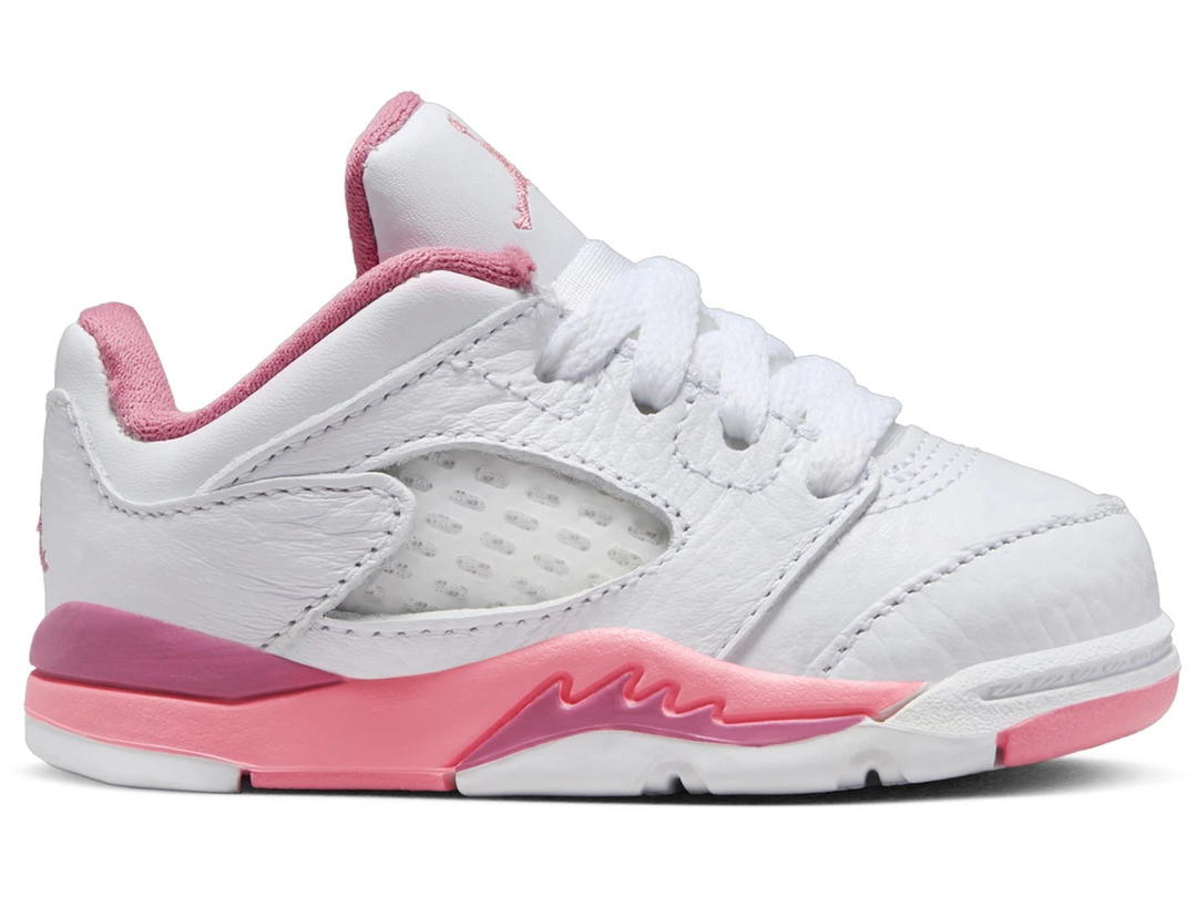 Jordan Jordan 5 Retro Low White Desert Berry Black Coral Chalk (TD)