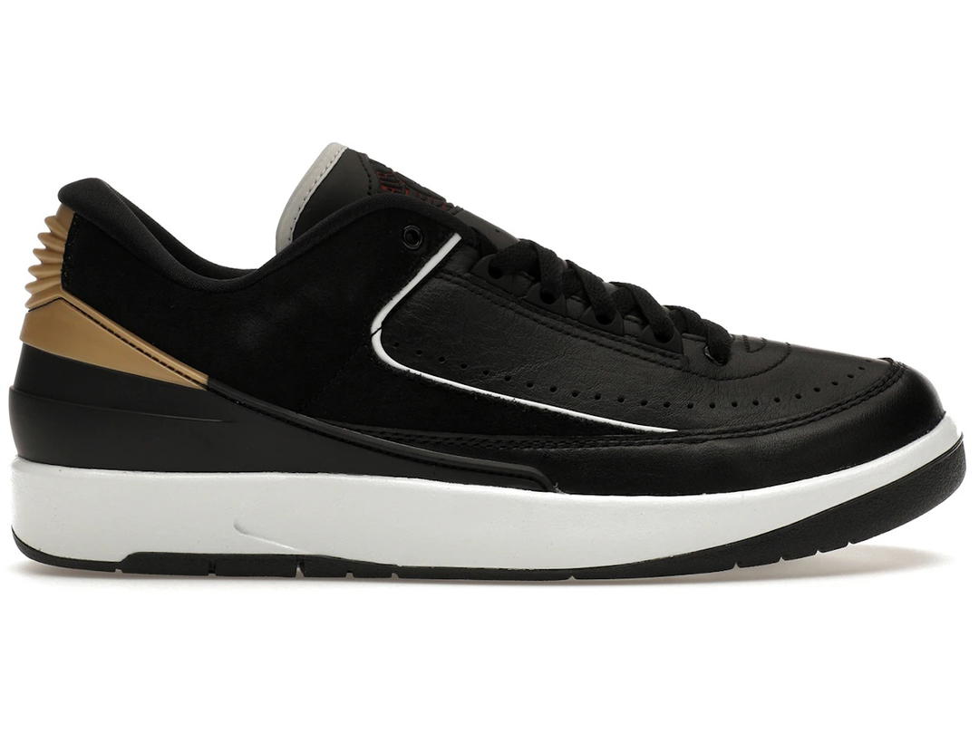 Jordan Jordan 2 Retro Low Black Metallic Gold (Women's)