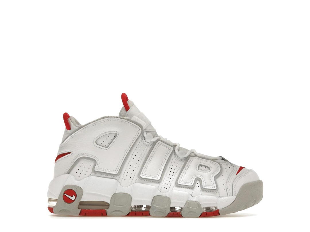 Nike Nike Air More Uptempo 96 White Grey Fog University Red