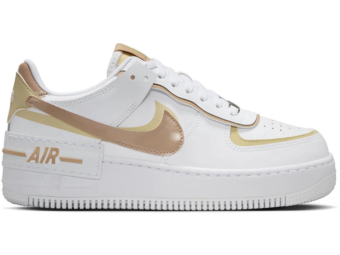 Nike Nike Air Force 1 Low Shadow White Team Gold Rattan (Women's)