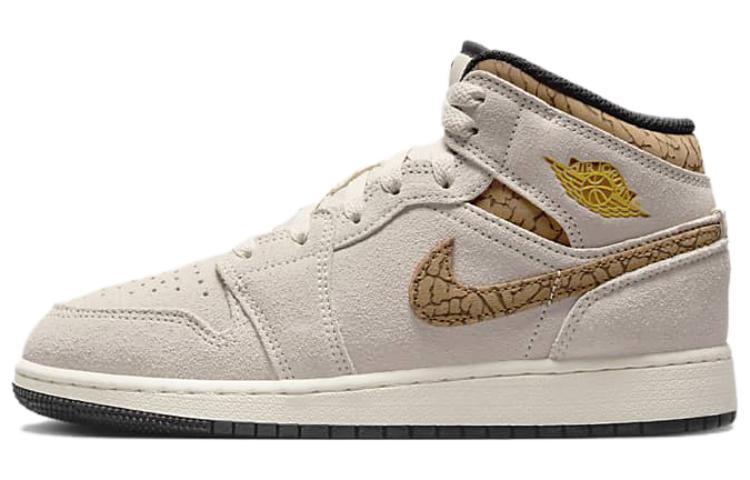 Jordan Jordan 1 Mid SE Brown Elephant GS