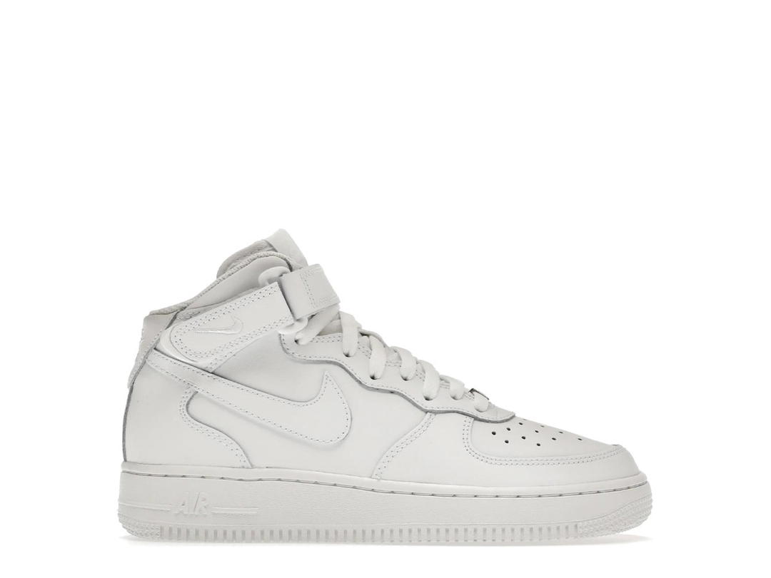 Nike Nike Air Force 1 Mid LE Triple White (GS)