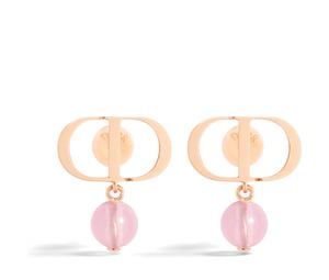 Buy Dior Metal Earrings Women's Pink at Sasom – Authentic and Ready to Ship