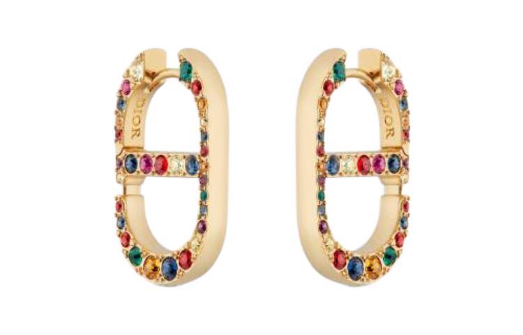 Dior Dior Earrings Women's Gold