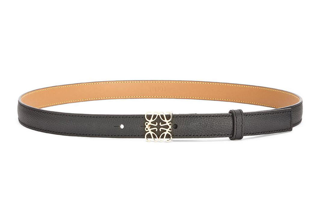 Loewe Loewe Anagram Leather Belts Men