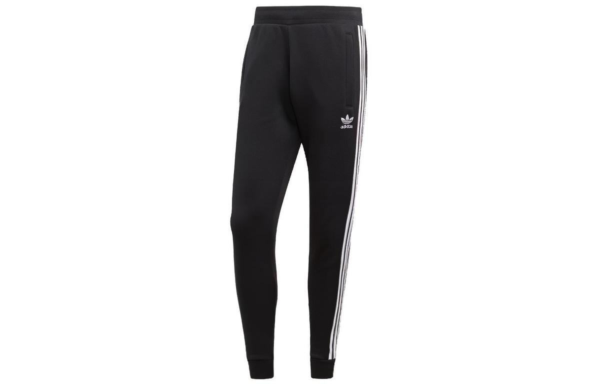 adidas Adidas Originals Knitted Sports Pants Men's Black