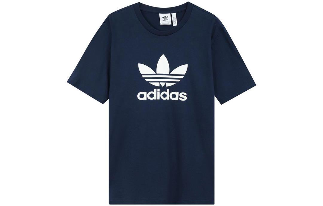 adidas Adidas Originals Set-in Sleeve T-Shirt Men's Navy Blue