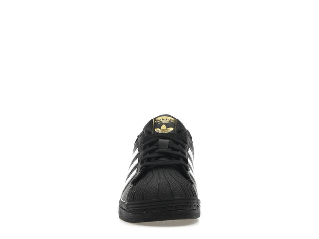 adidas adidas Superstar Core Black Cloud White Gold (GS) - view 2