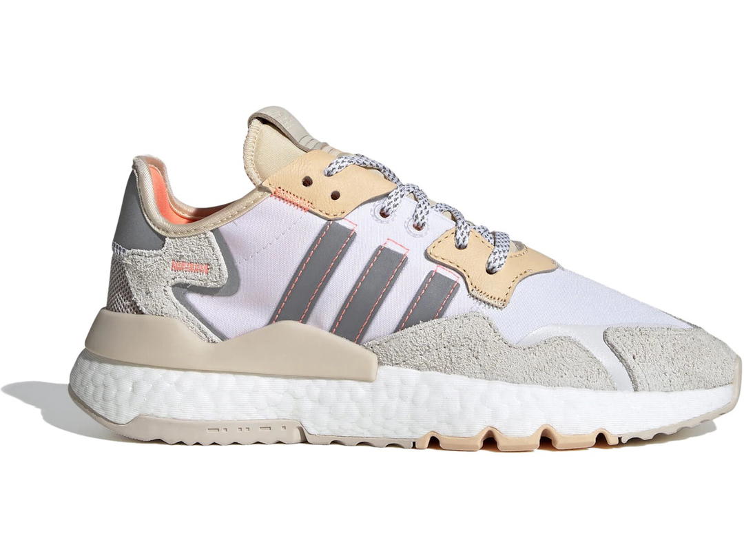 adidas adidas Nite Jogger White Glow Orange (Women's)