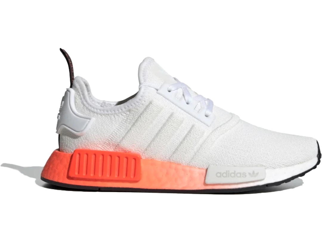 adidas adidas NMD R1 Cloud White Solar Red (GS)