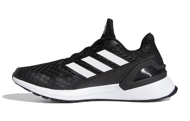 adidas Adidas Rapida J Low-Top Kids' Running Shoes Black White Teenagers