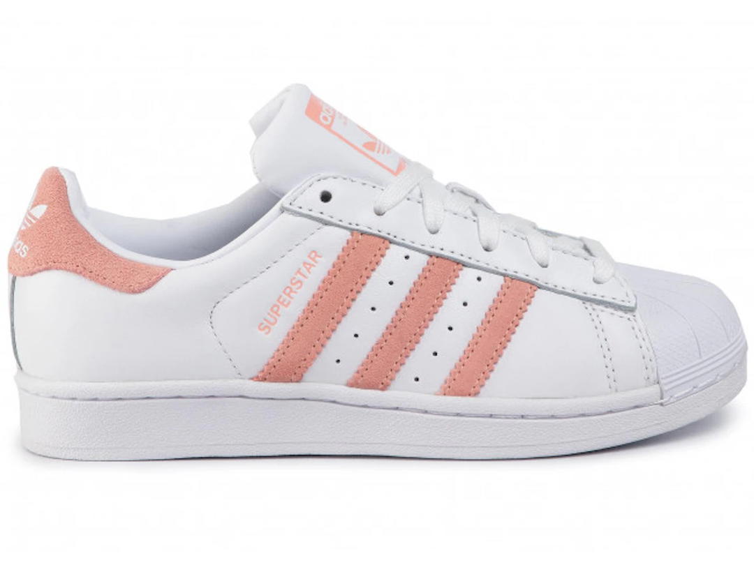 adidas adidas Superstar White Glow Pink (Women's)