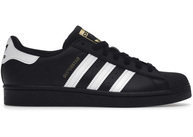adidas adidas Superstar Core Black Cloud White Gold - view 1