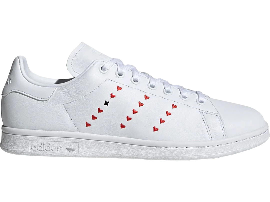 adidas adidas Stan Smith Heart Stripe Red