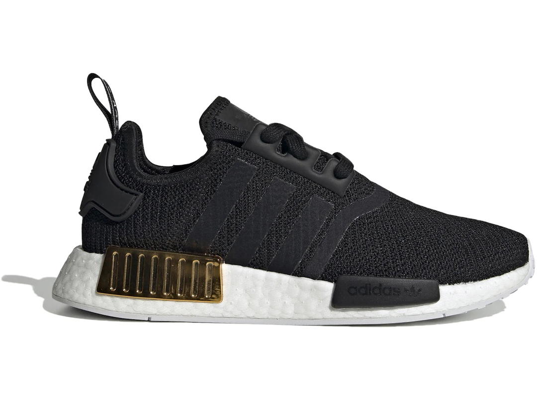 adidas adidas NMD R1 Black Gold Metallic (Women's)