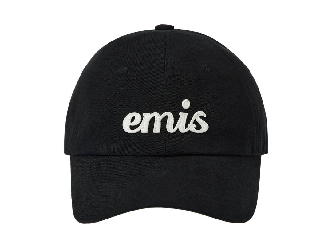 Emis Emis Applique Ball Cap Black