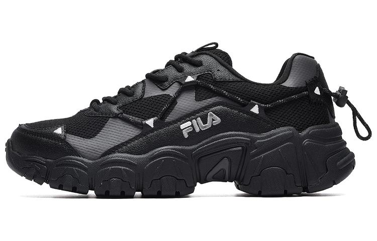Fila FILA Cat Claw Slip Resistant Breathable Low Top Casual Shoes Men's Black
