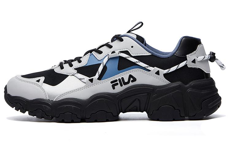 Fila FILA Fluid Low Tops Black Gray Blue