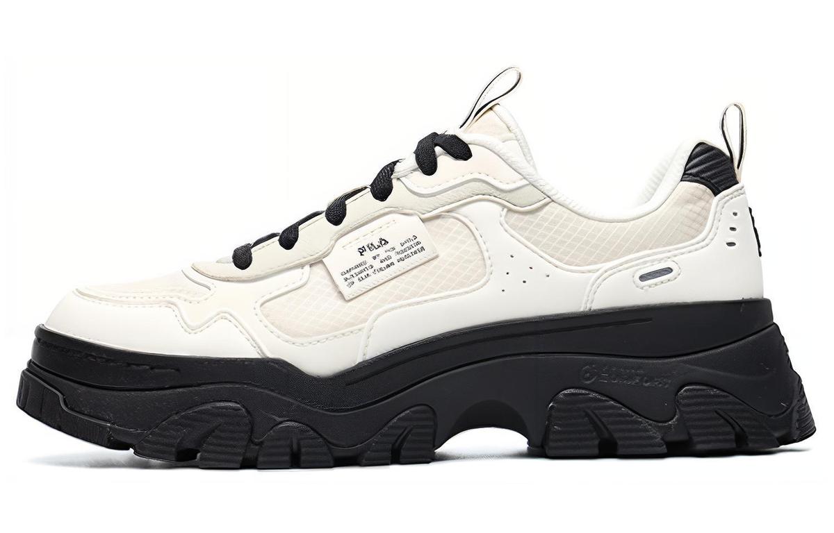 Fila FILA HIKE Cushioning Low Top Chunky Sneakers Women's Black White