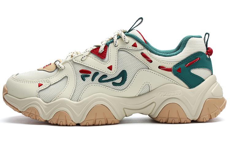 Fila FILA Fluid 4 Sneakers 'Cream Green Red' Women's