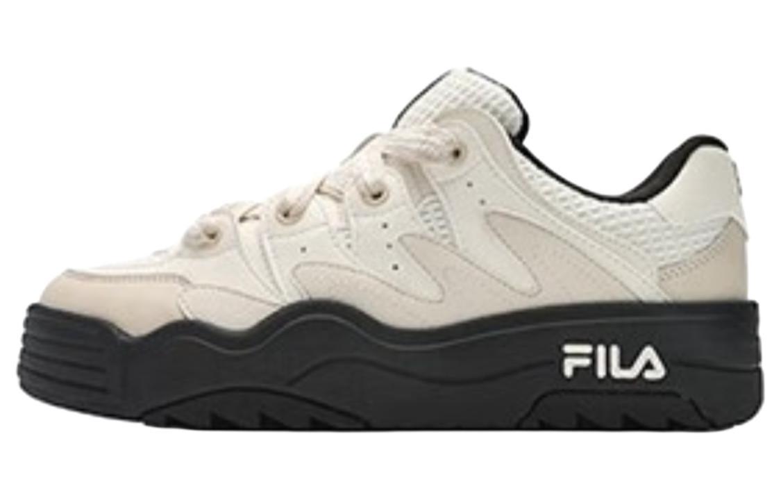 Fila FILA Rosetta Spotted Low Top Casual Shoes Women's Black White