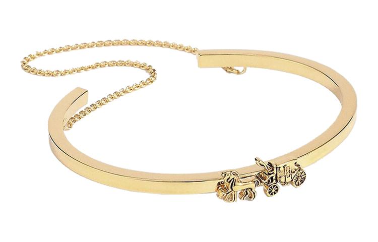Coach Coach Brass Bangles Women's Gold