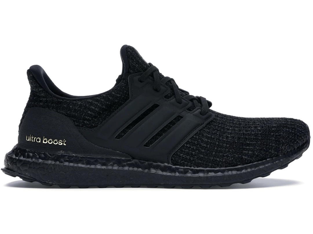 adidas adidas Ultra Boost 4.0 Triple Black Gold (Women's)