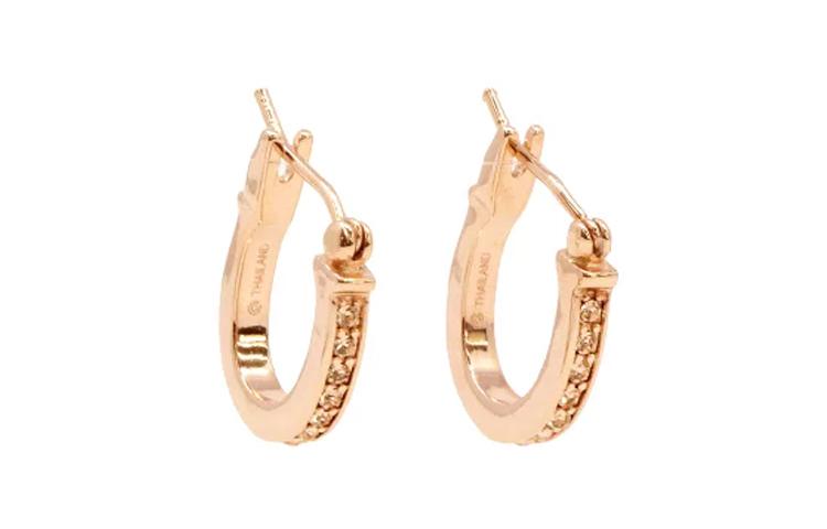 Coach Coach Earrings Women's Rose Gold