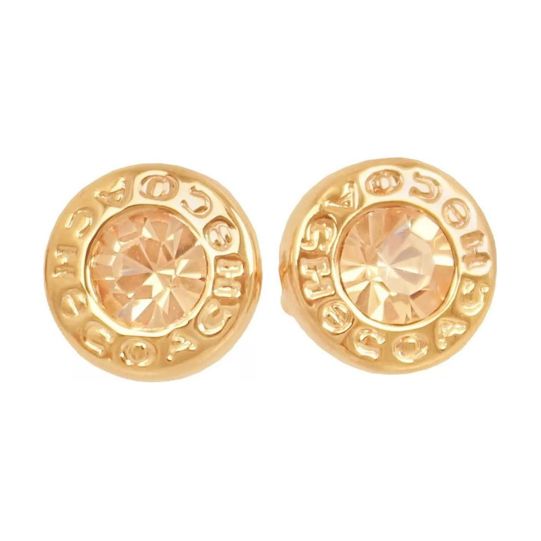Coach Coach Earrings Women's Rose Gold