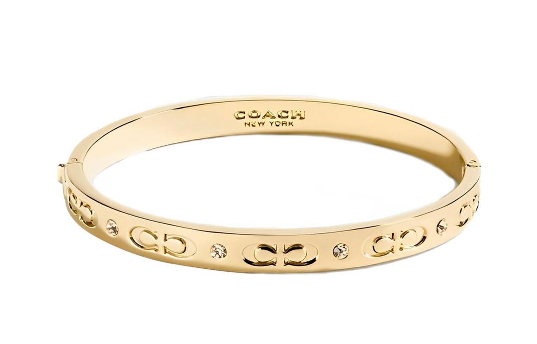 Coach Coach Brass Bangles Women's Gold/Rose Gold